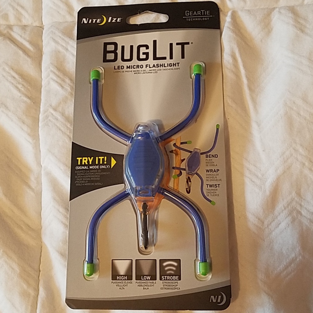 BugLit LED micro flashlight
